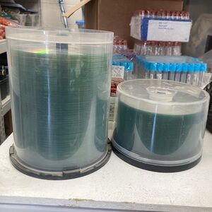 Bulk Blank CD and DVD Discs